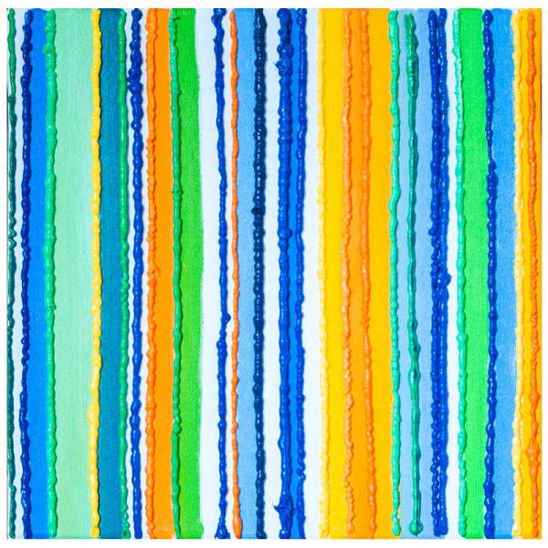 Nr. 607 • Schattenlinie 4 • Öl a. Lwd. • 2013 • 30 x 30 cm