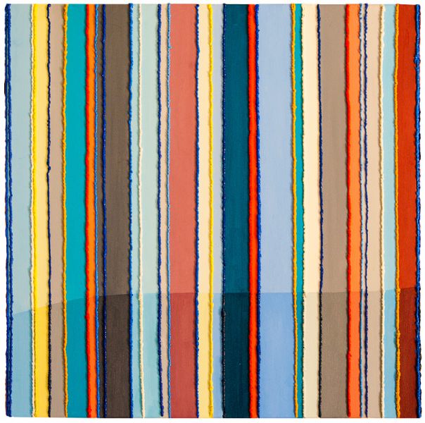 Nr. 608 • Der Schatten schwindet • Öl a. Lwd. • 2013 • 65 x 65 x 5,4 cm